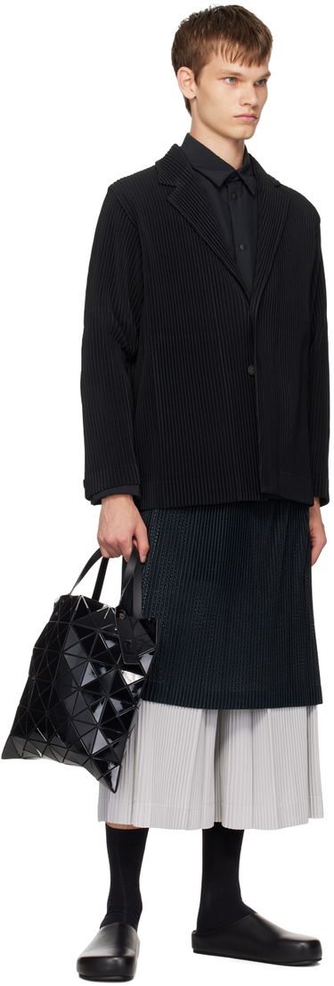 Голяма пазарска чанта BAO BAO ISSEY MIYAKE Geometric Pattern Tote Bag Черно | BB48AG053, 3