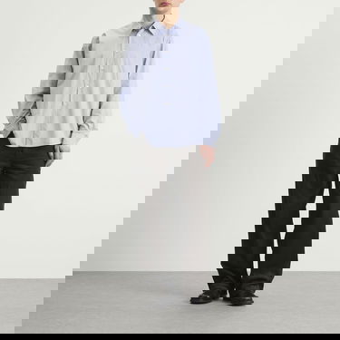 Риза OUR LEGACY Beyond Shirt Typewriter Stripe Poplin Синьо | M4252BS, 4