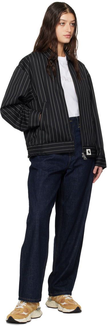 Яке бомбър Carhartt WIP Carhartt WIP Seaton Pinstripe Jacket Черно | I034449 2MBXX, 3