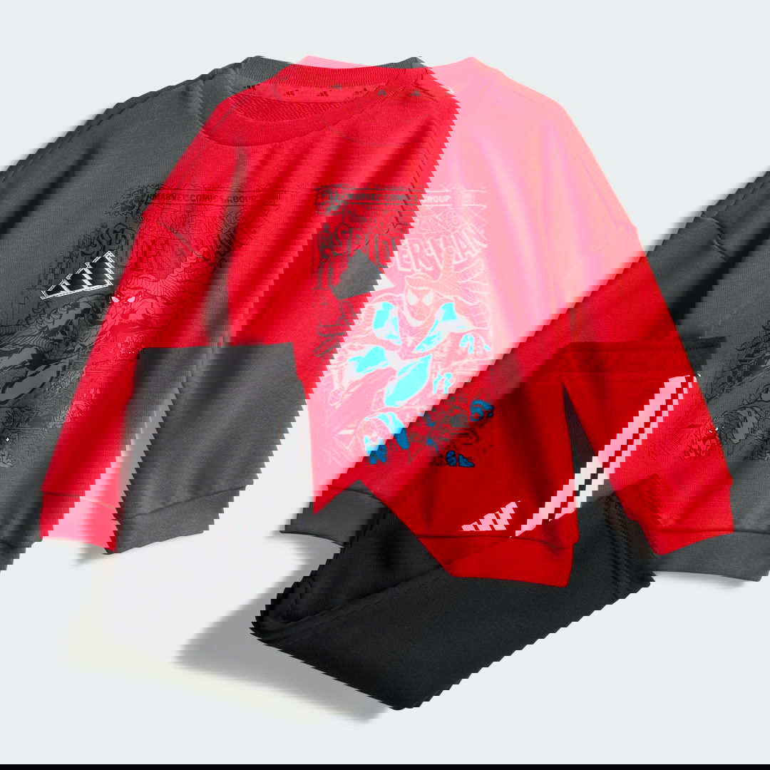Комплект adidas Performance Marvel Spider-Man Kids' Set Червено | JV7371, 0