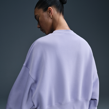 Пуловер Nike Sportswear Phoenix Fleece Crewneck Sweatshirt Лилаво | DQ5761-533, 4