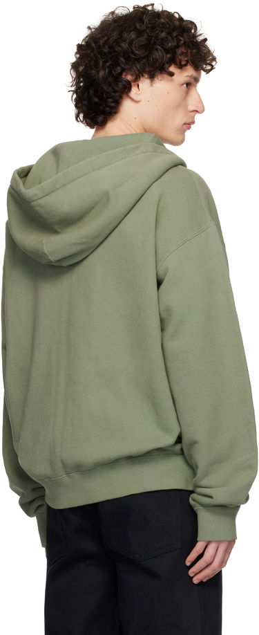 Суитчър Jil Sander Jil Sander Zipped Hoodie Зелено | J47HG0106_J20295, 2
