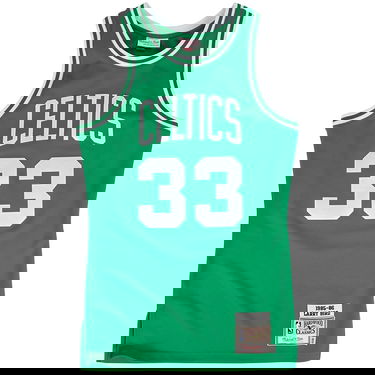 Фланелка Mitchell & Ness Authentic Jersey – Larry Bird #33 Зелено | MN-NBA-7226-85LBIRD-BOSCEL-GRNWT, 0