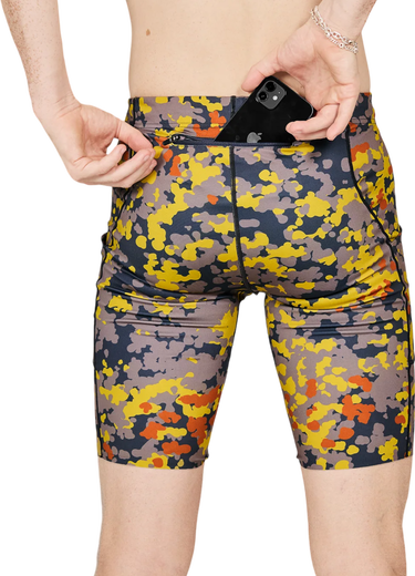 Къси панталони Saysky Saysky Camo Combat+ 9" Short Tights Многоцветен | mmrst01c1019, 2