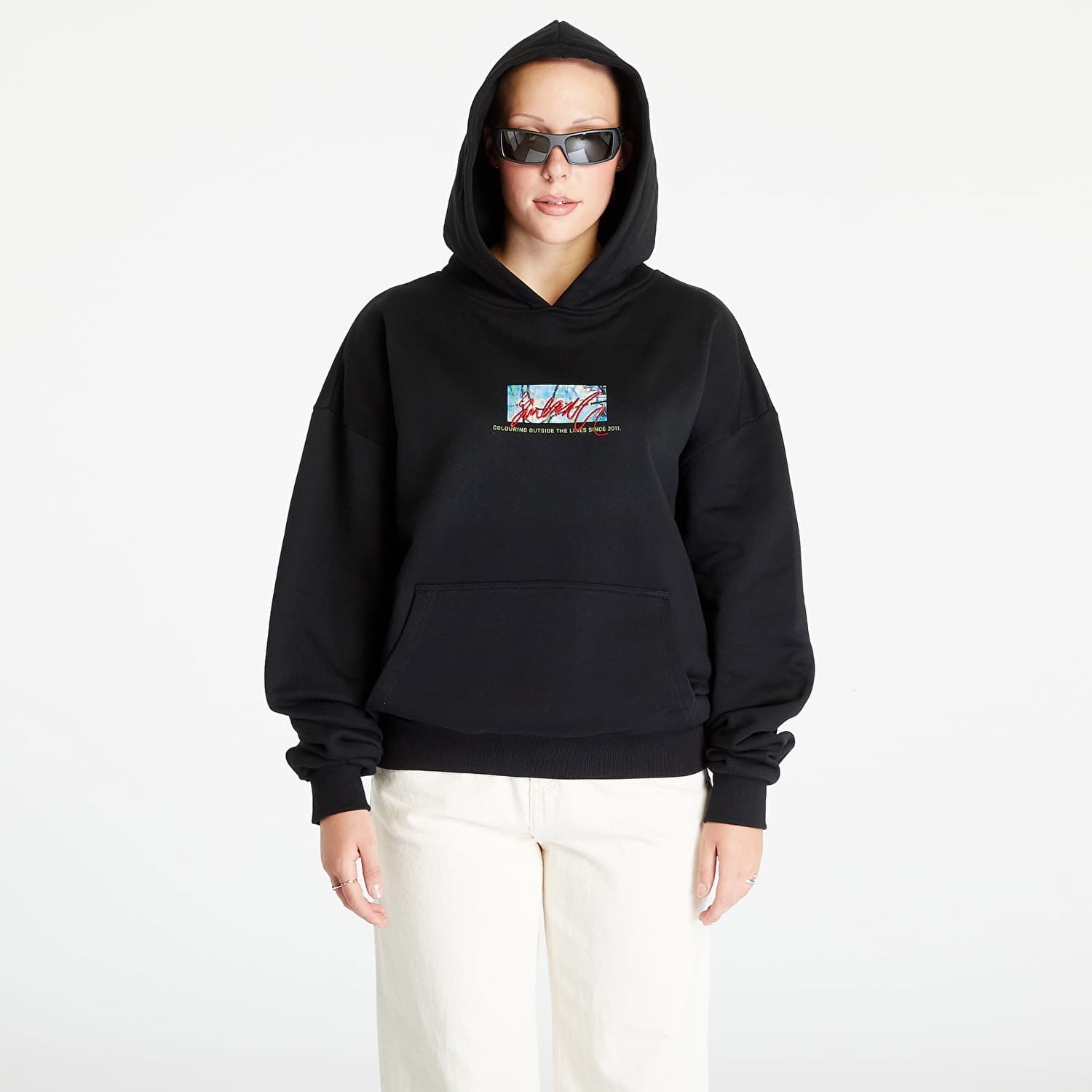 Суитчър Footshop Martin Lukáč x Colouring Черно | FTSHP_307, 0