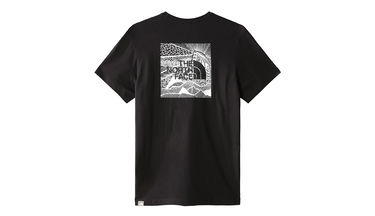 Тениска The North Face M Redbox Celebration T-Shirt Черно | NF0A7X1KJK3, 1