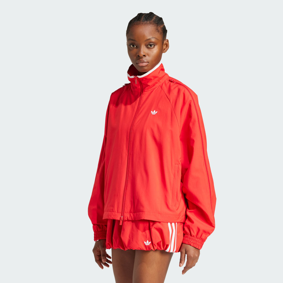 Ветровка adidas Performance Adilenium Season 3 Zip Jacket Червено | JX9203, 0