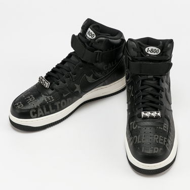 Кецове и обувки Nike Air Force 1 High '07 Premium Черно | CU1414-001, 2