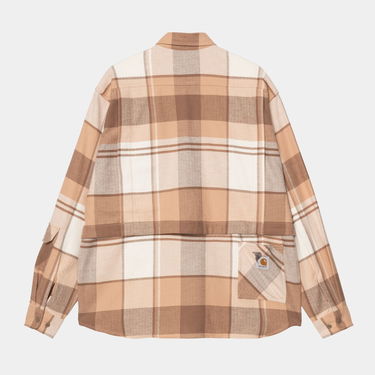 Риза Carhartt WIP Plaid Long-Sleeve Work Shirt Max Многоцветен | A242060_4, 5