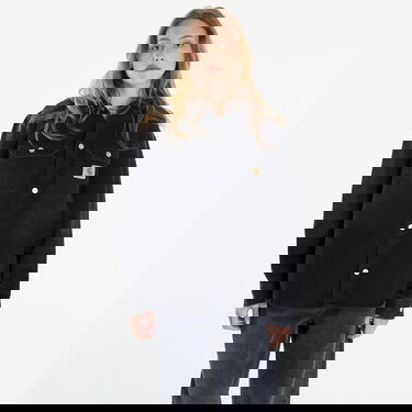 Яке Carhartt WIP Harvey Shirt Jac UNISEX Black Dark Used Wash Черно | I033346.894L, 1