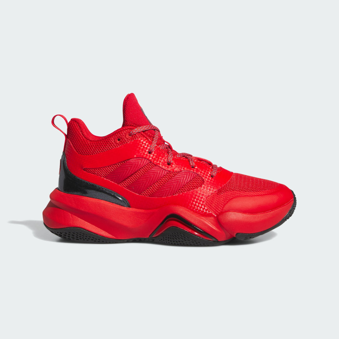 Кецове и обувки adidas Performance Mahomes 2 Impact FLX Race Against Time Training Kids Червено | IE6553, 0