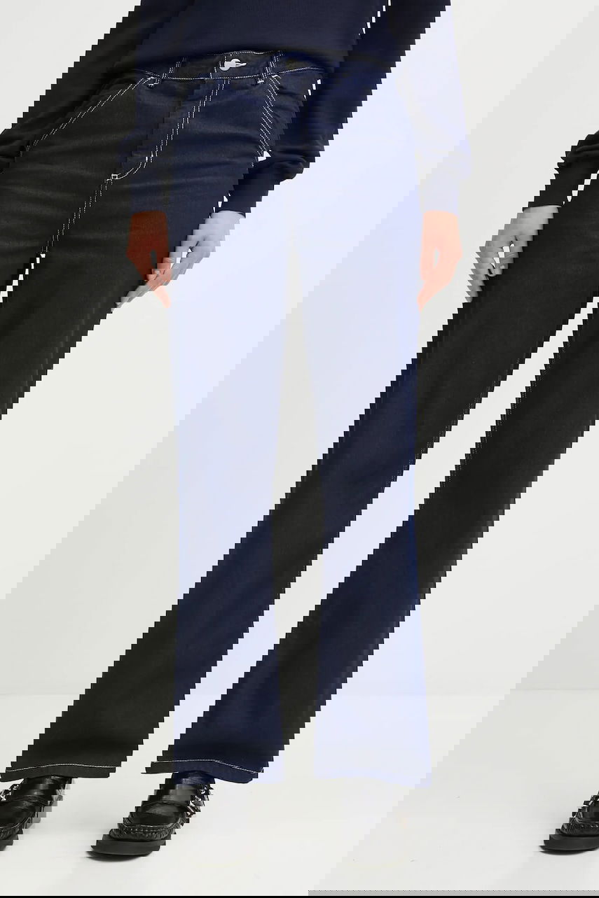 Дънки Carhartt WIP Simple Pant High Waist Jeans Тъмно синьо | I031924.102, 0