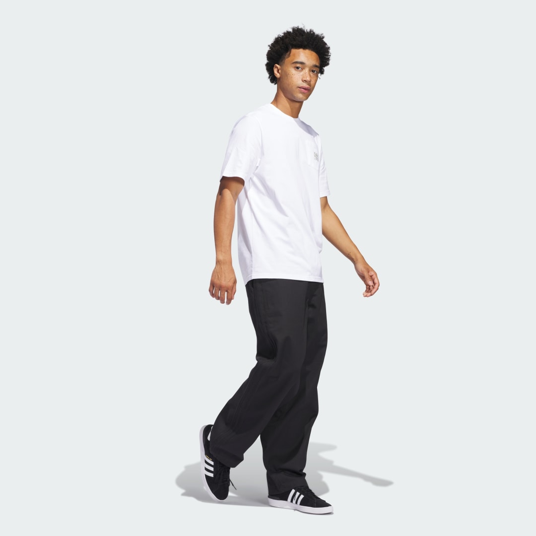 Тениска adidas Performance Call Now Pocket T-Shirt Бяло | JD2828, 1