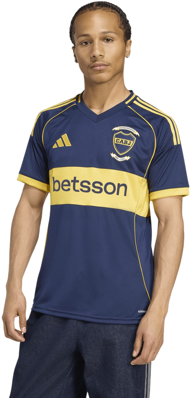 Фланелка adidas Performance Boca Juniors 25/26 Home Jersey Тъмно синьо | JJ4298, 2
