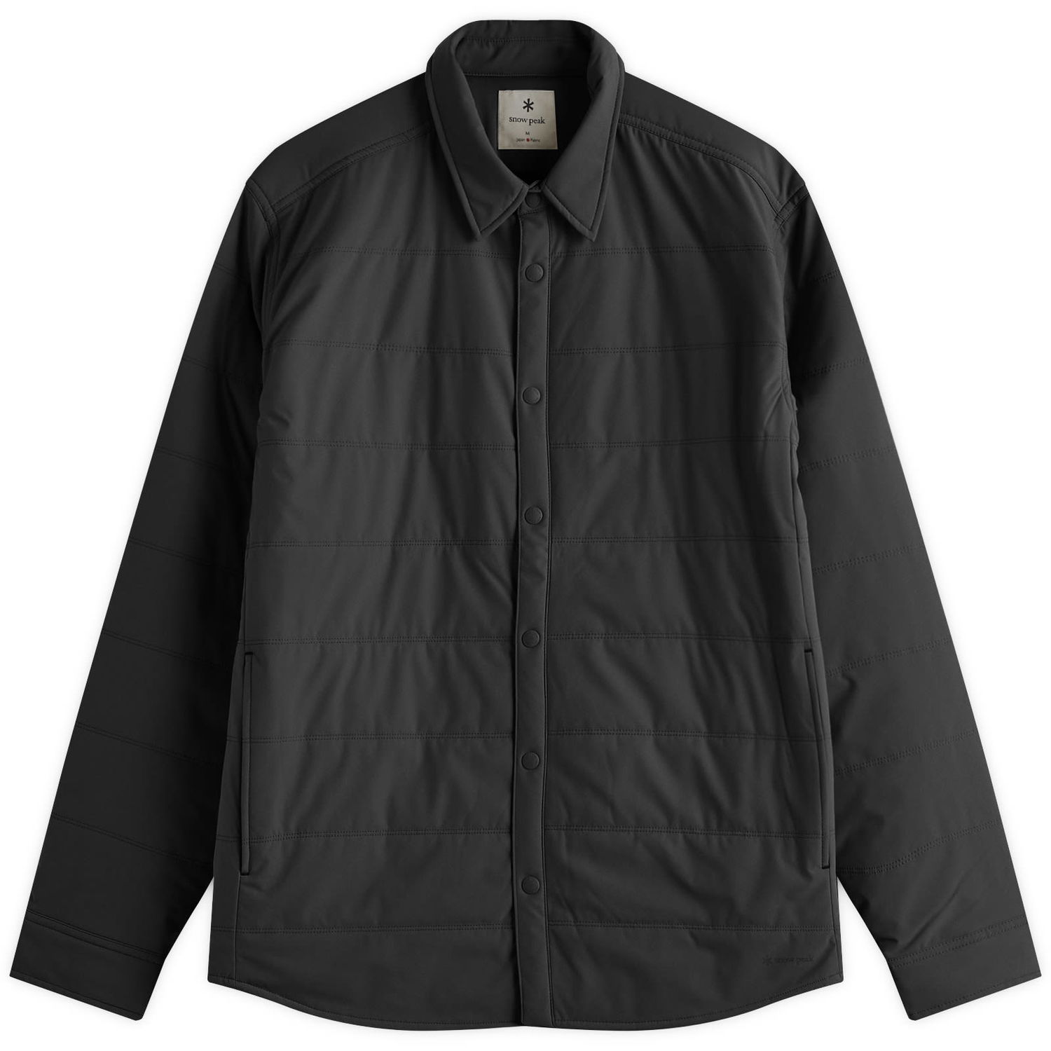 Риза Snow Peak Men's Insulated Shirt, Size Large Черно | SW-24AU002-BLK, 0