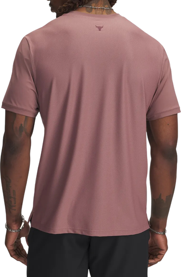 Тениска Under Armour Project Rock Iso Chill T-Shirt Бургунди | 6007149-651, 2