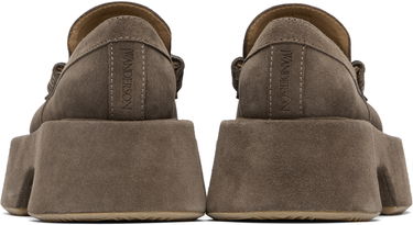 Кецове и обувки JW Anderson JW Anderson Suede Platform Loafers Кафяво | FW0169-LA0240, 4