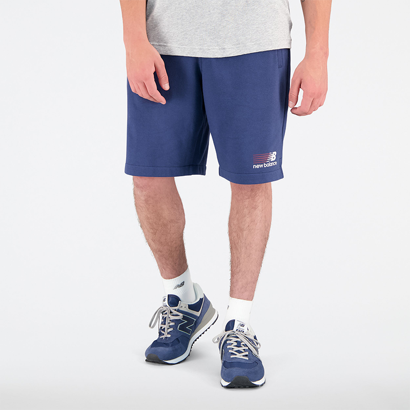 Къси панталони New Balance Shorts Тъмно синьо | MS31908NNY, 0