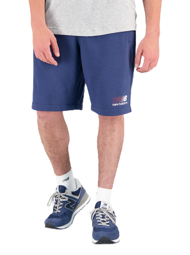 Къси панталони New Balance Shorts Тъмно синьо | MS31908NNY