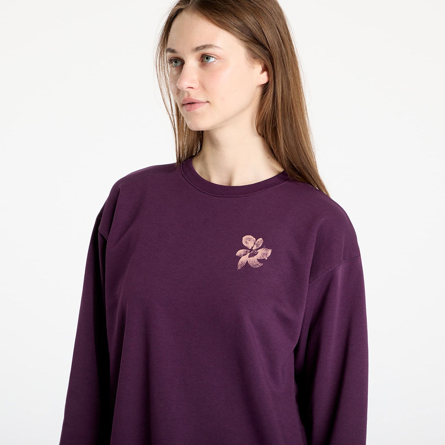 Пуловер Horsefeathers Horsefeathers Qiana Women's Sweatshirt Лилаво | SW933C, 1