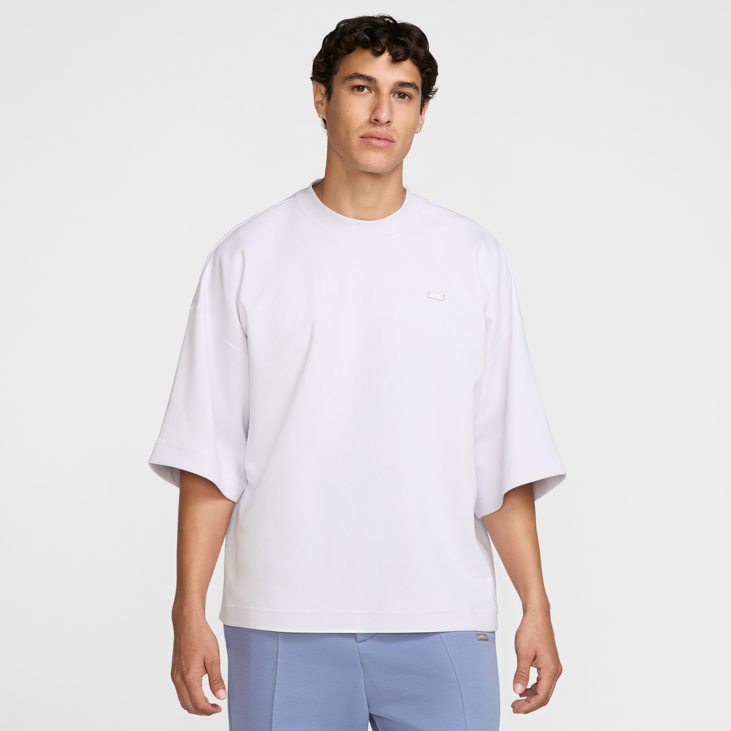 Тениска Nike Tech Fleece Short Sleeve Graphic T-Shirt Бяло | FQ7799-506, 1