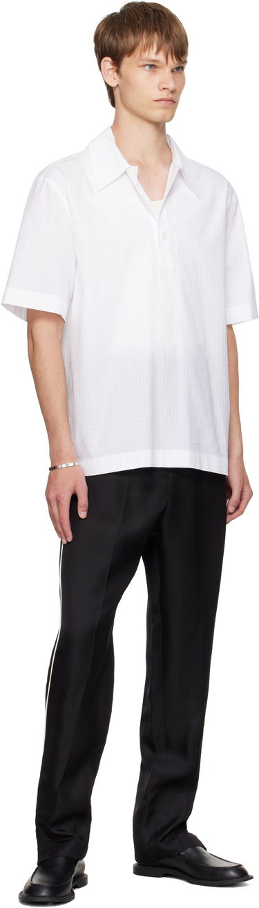 Панталони Jil Sander Jil Sander Piped Trousers Черно | J61KA0061_J65280, 3