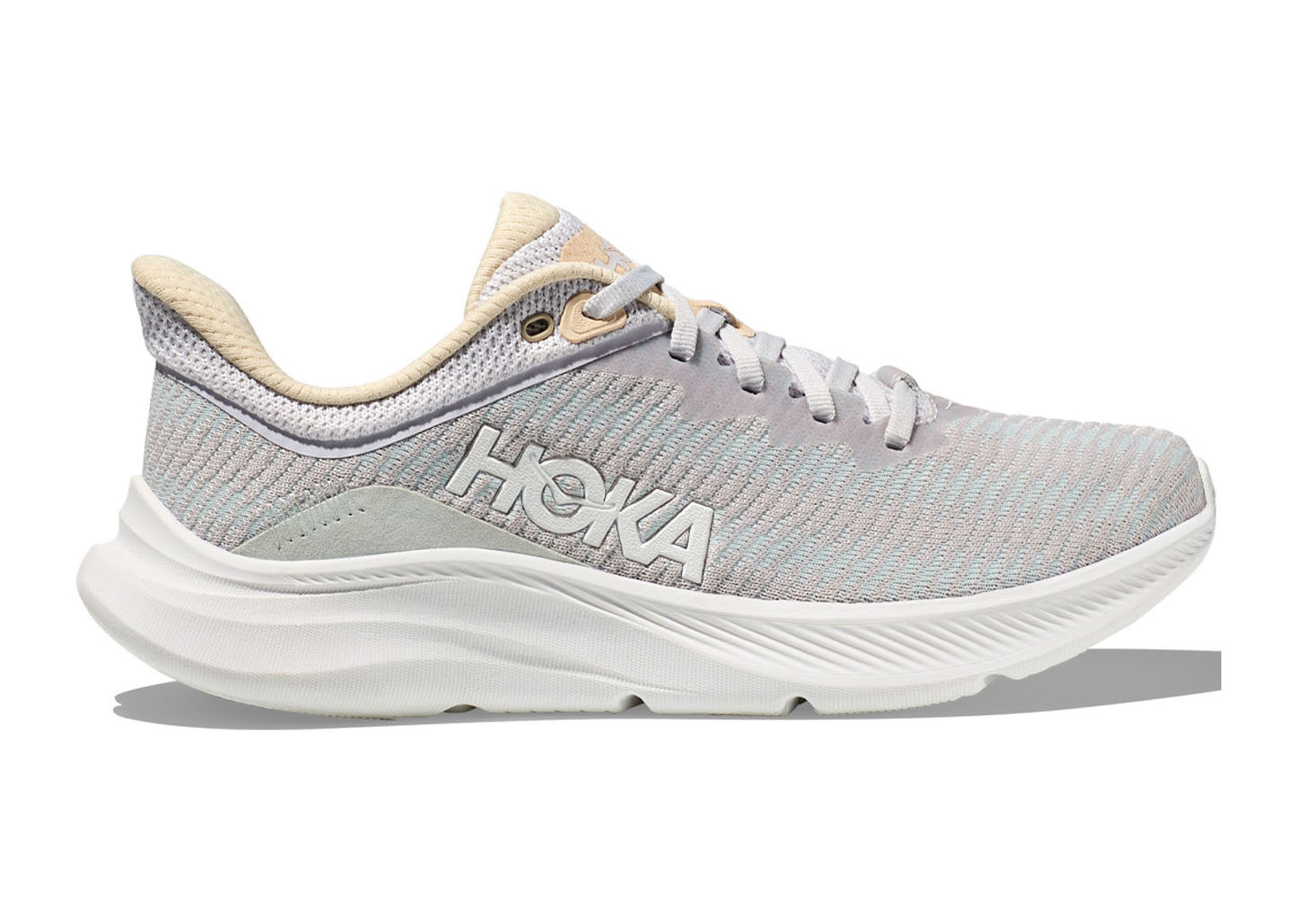Кецове и обувки Hoka One One Solimar Nimbus Cloud Shortbread Бяло | 1123075-NCSH, 0