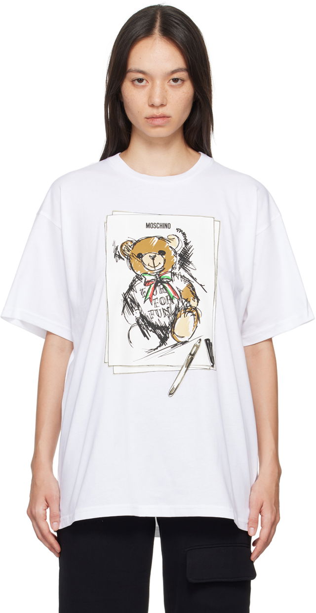 White Teddy Bear T-Shirt