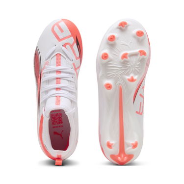 Кецове и обувки Puma ULTRA 5 MATCH FG/AG Бяло | 108167_01, 3
