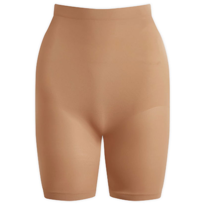 боди SKIMS Seamless Sculpt High Waist Above Knee Short Бежово | BO-SHO-3363-SIENNA