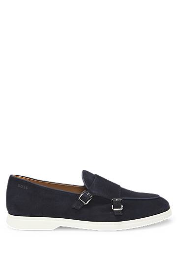 Аксесоари BOSS Monk Shoe with Contrast Outsole Синьо | 50541760, 1