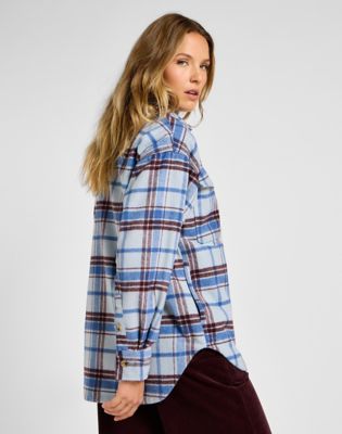 Риза Lee Western Overshirt Синьо | 112355187, 0