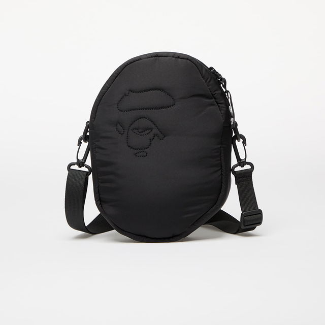 A BATHING APE Quilting Ape Head Shoulder Bag