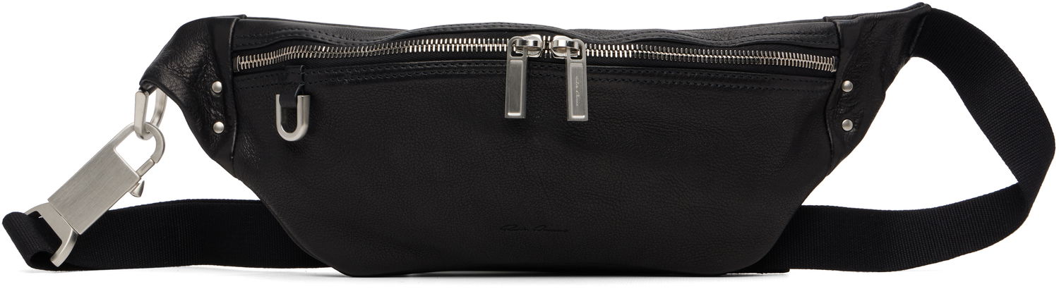 Чанта за кръста Rick Owens Rick Owens Concordians Geo Bumbag Черно | RA02E0730 LBU, 0