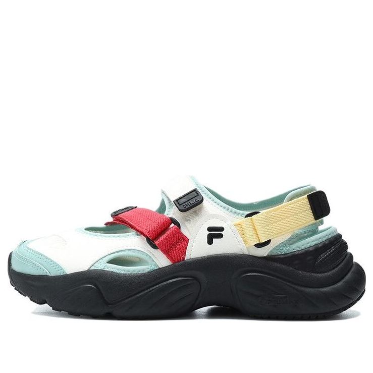 Кецове и обувки FILA Fusion Conch Sandals Бяло | T12W321401FSH