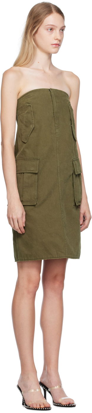 Pокля We11done We11done Cargo Midi Skirt Зелено | WD-OP3-23-175-W-KK, 1