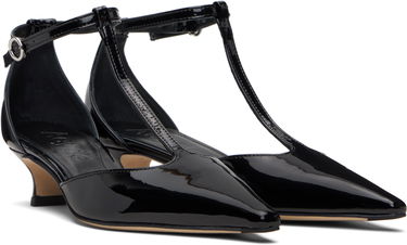 Аксесоари Aeyde Aeyde Liz T-Bar Kitten Heels Черно | A11-PU0596005001-225, 3
