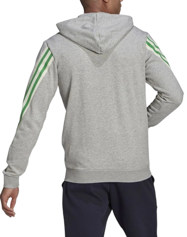 Суитчър adidas Originals 3 Stripes Full-Zip Hoodie Сиво | gm6897, 1