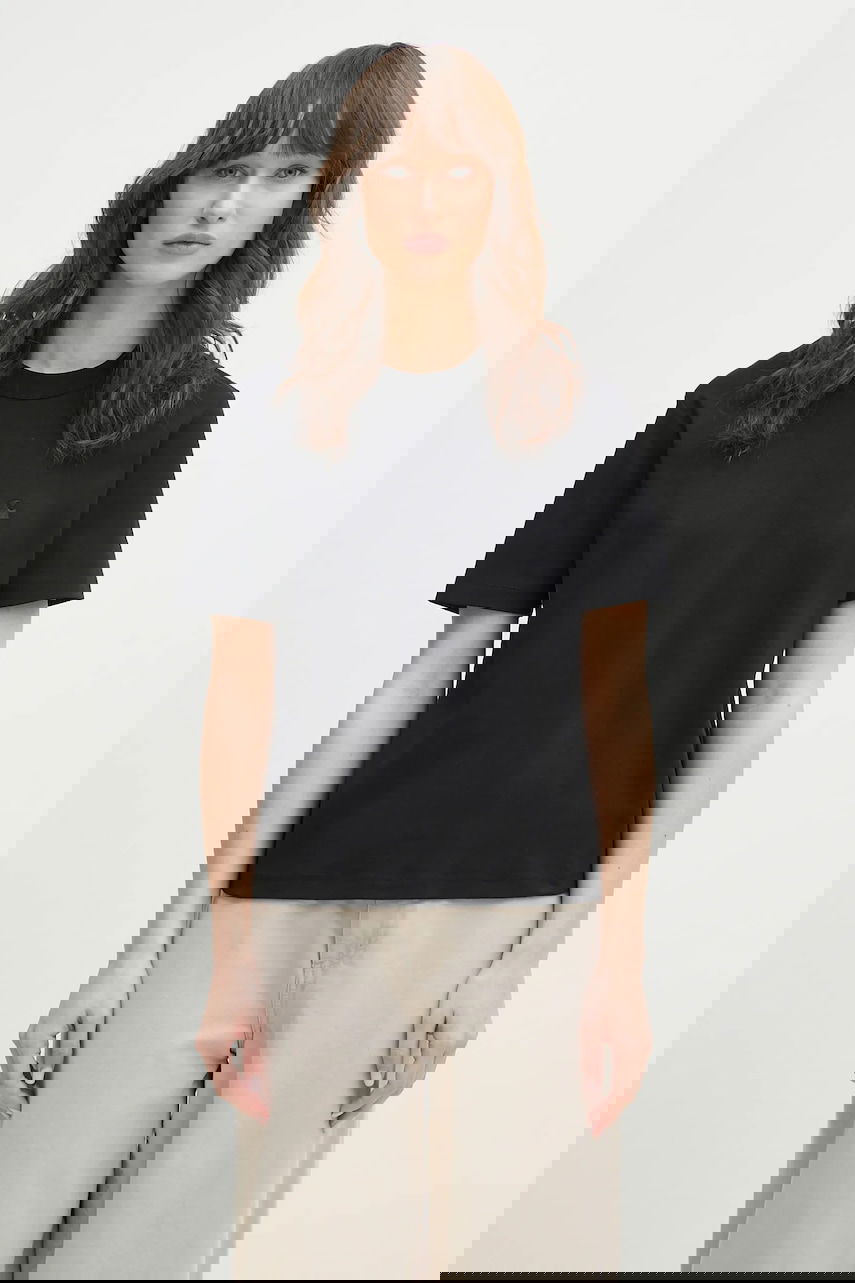 Тениска Carhartt WIP Short Sleeve Luca T-Shirt Черно | I034633.89XX, 0