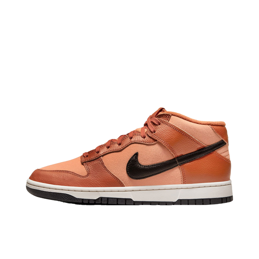 Кецове и обувки Nike Dunk Mid Amber Brown Кафяво | DZ2533-200