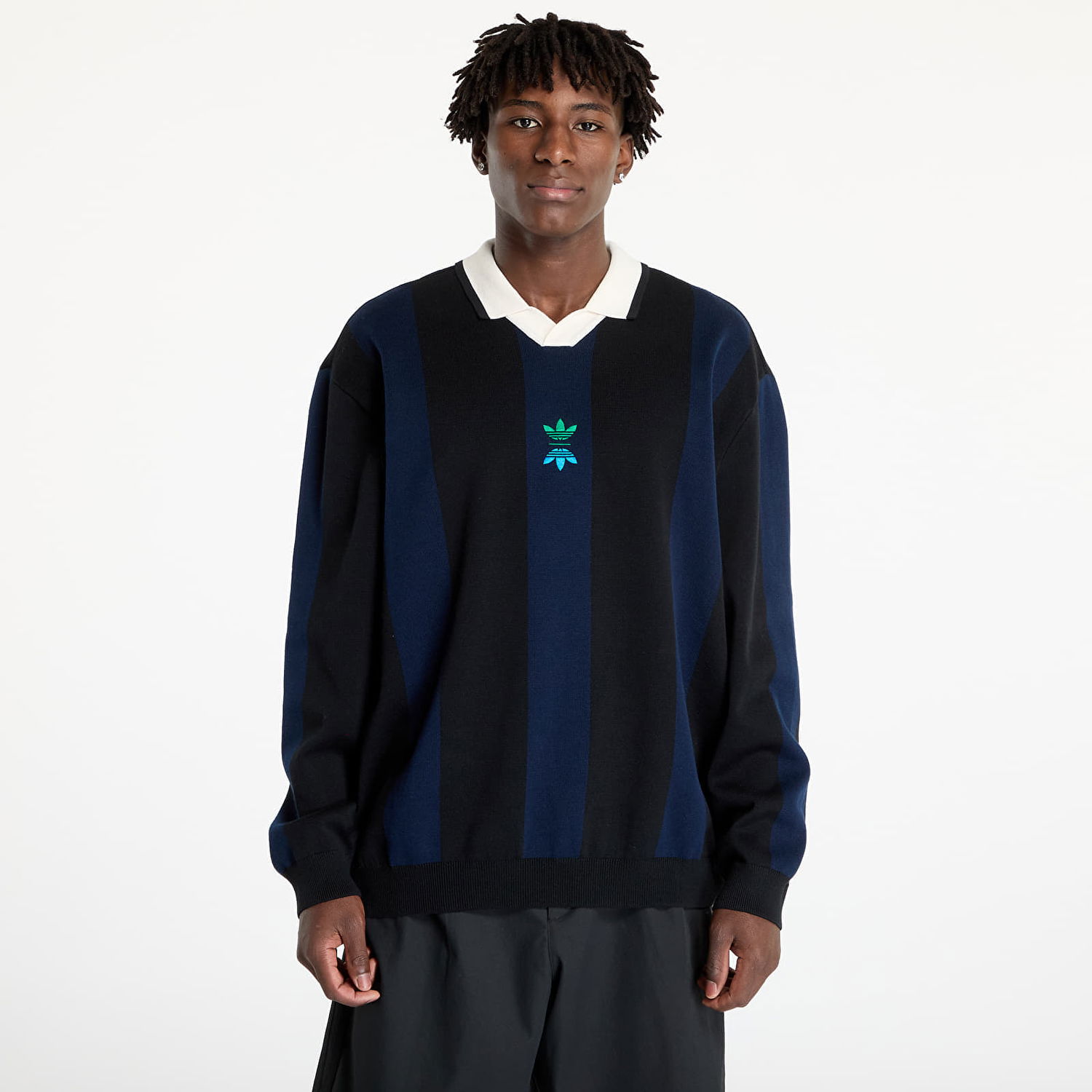 Тениска adidas Originals Rolling Links Long Sleeve Polo Shirt Black Черно | IT0142, 0