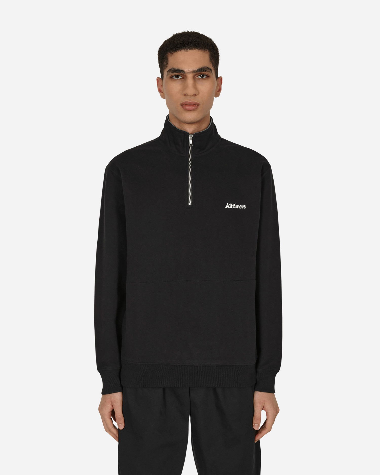Суитчър Alltimers Broadway Quarter Zip Sweatshirt Черно | PN1731 001, 0