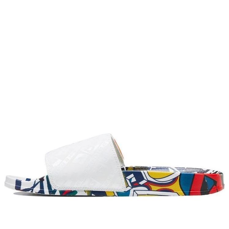 Кецове и обувки Reebok BlackEyePatch x Classic Slide Бяло | G55760, 0