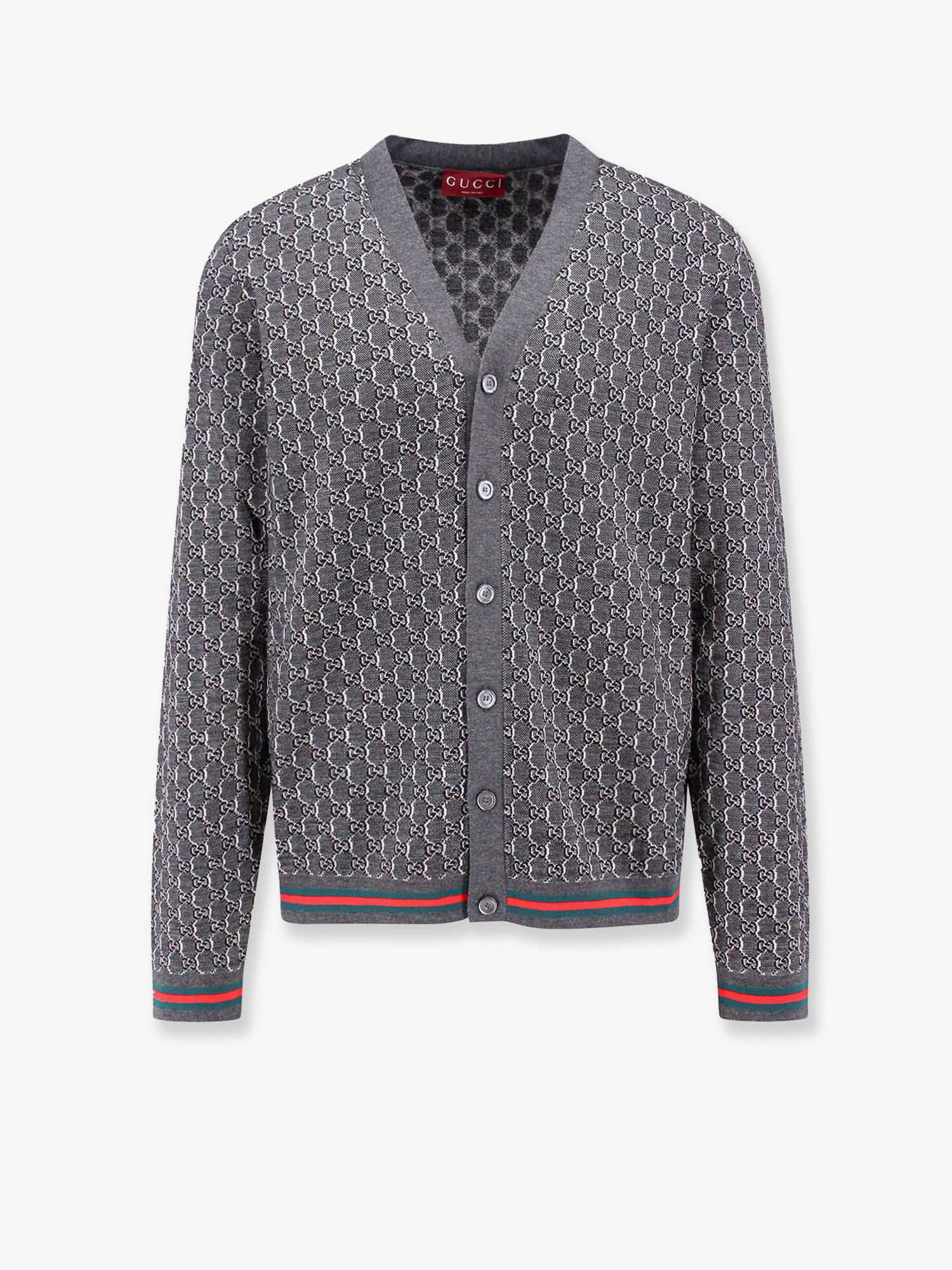 Пуловер Gucci CARDIGAN Сиво | 801702XKEAN1026, 0