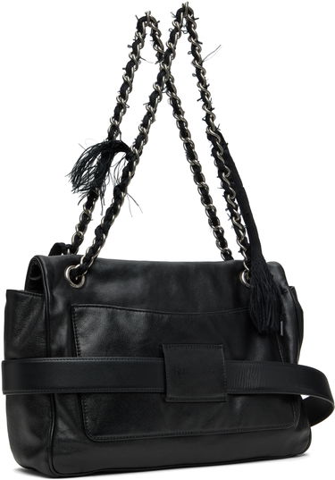 Чанта през рамо Balenciaga Balenciaga Modu Flap Medium Chain Bag Черно | 811781 2ABIV, 2