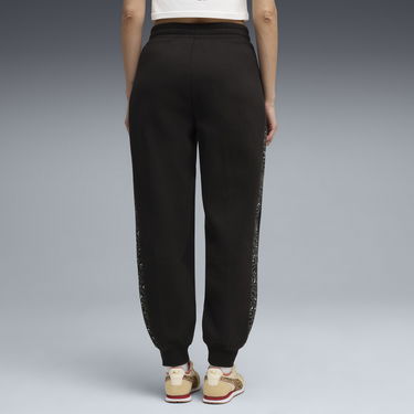 Спортни панталони Puma Essentials Animal Print Comfort High-Waisted Sweatpants Черно | 688086_01, 2