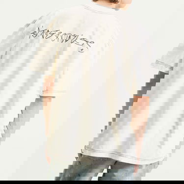 Тениска Acne Studios Acne Studios Eresa U Autograph Logo T-Shirt, Size X-Small Бяло | CL0388-AEG, 3