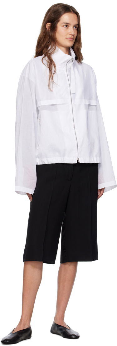Къси панталони Jil Sander Jil Sander Viscose Silk Blend Straight Shorts Черно | J01KA0189_J65005, 3
