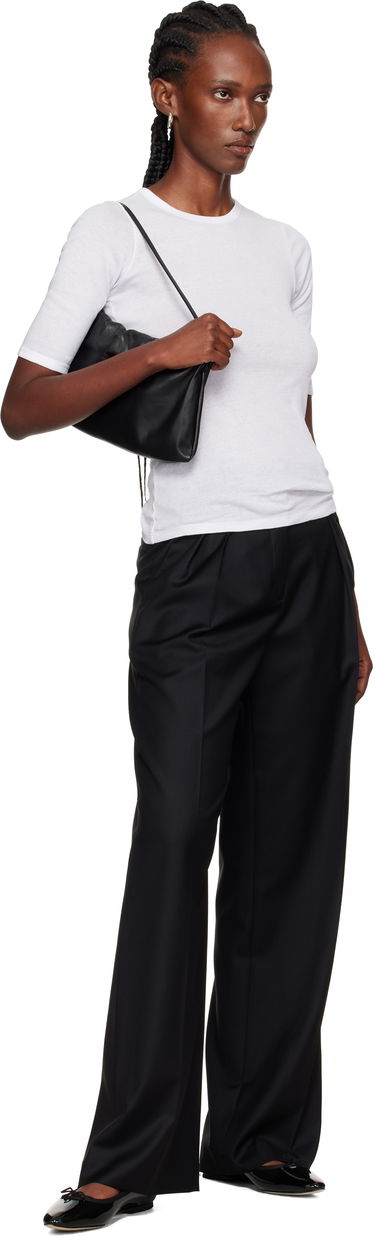 Панталони Loulou de Saison Loulou de Saison Sbiru LDS Straight Leg Trousers Черно | SBIRU LDS, 3