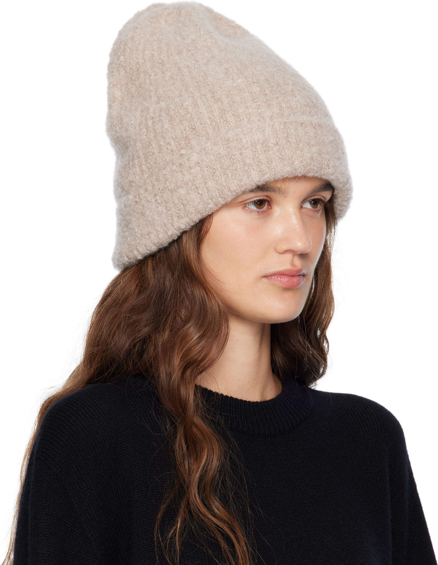 Шапка The Row The Row Leomir Beanie Бежово | 10076-Y957, 1